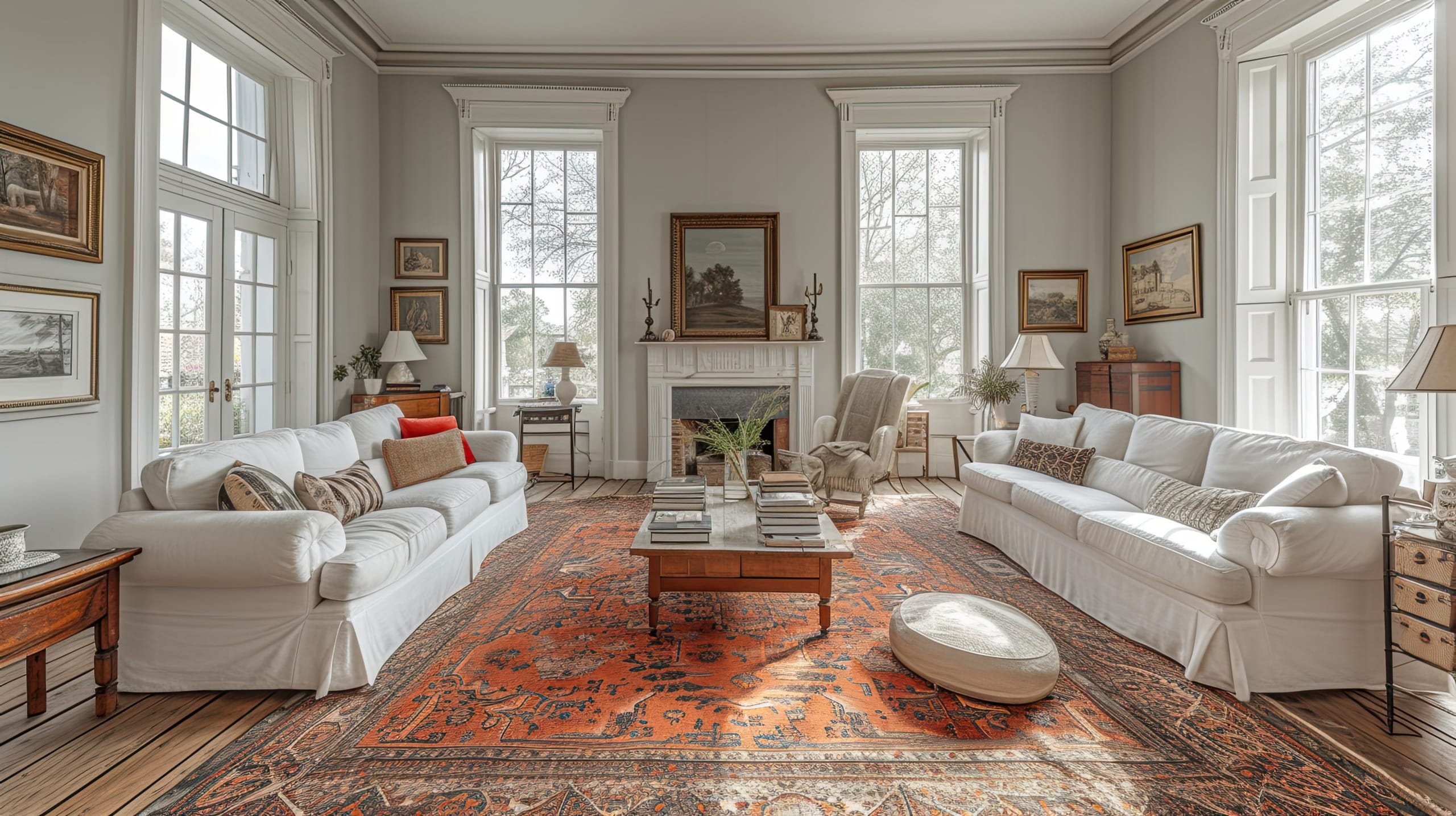 Living room AI makeover